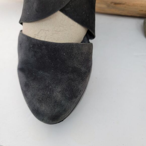 Eileen fisher Carver pebbled nubuck leather shoes - Picture 8 of 9